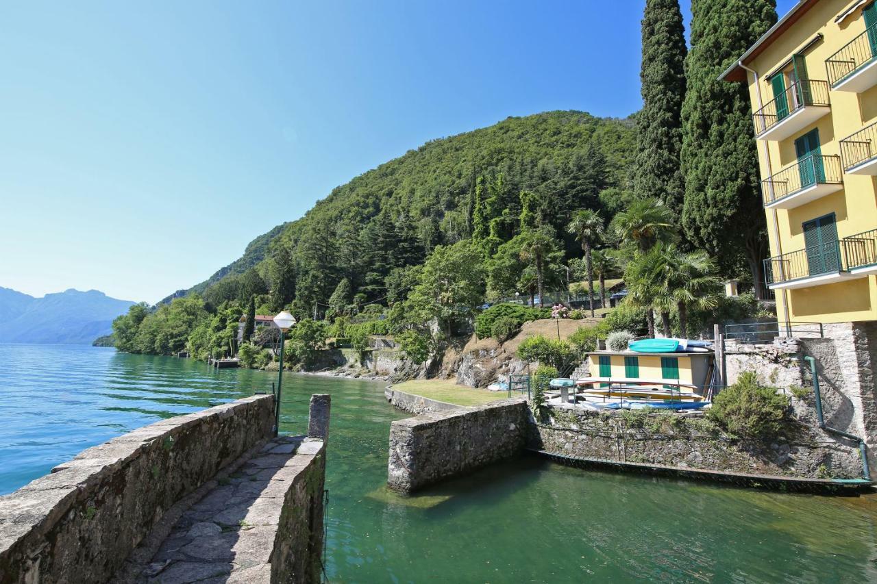 Apartment A Lago Private Beach And Parking Oliveto Lario Extérieur photo